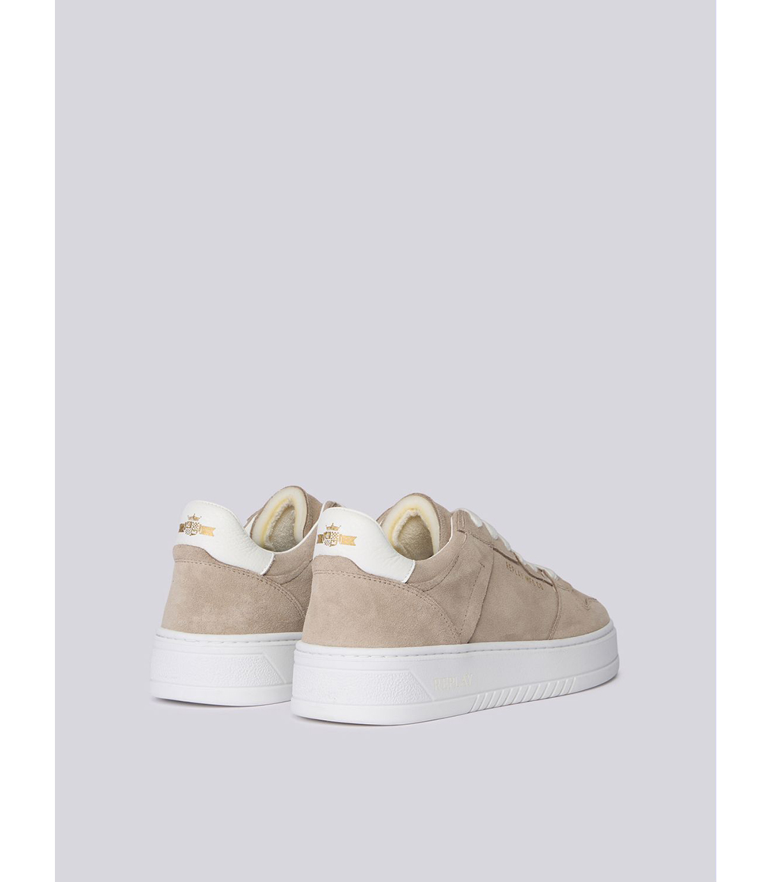 SBAM ユニオン スエードレザー スニーカー 詳細画像 ベージュ 2